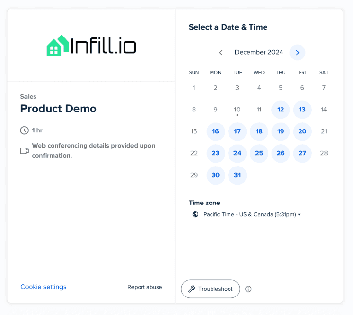 Product demo